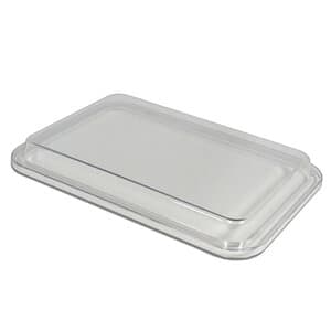 Zirc B-Lok Non-Locking Tray Cover, Clear, Fits B-Size Flat and Divided Trays, 14" x 10-1/8" x 5/16", 1/Pk, 20Z441 thumbnail 7