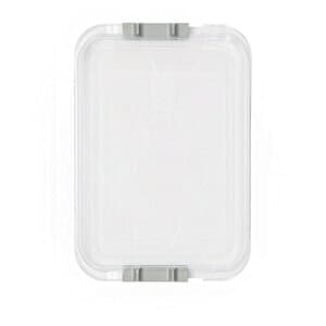 Zirc Safe-Lok B-Size Locking Tray Cover, Clear, 13-7/8" x 9-7/8" x 3/4", 1/Pk, 20Z445 thumbnail 10