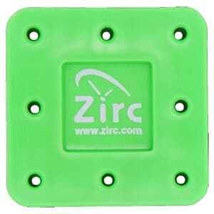 Zirc 8-Hole Magnetic Bur Block, Neon Green, Fits FG/RA/HP Burs, Autoclavable, 1 Each, 50Z400P thumbnail 8