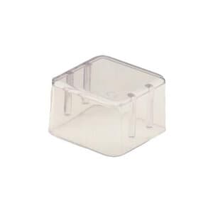 Zirc 8-Hole Magnetic Bur Block Cover, 1" High, Clear, 1/Pk, 50Z401 thumbnail 12