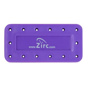 Zirc 14-Hole Magnetic Bur Block, Neon Purple, 50Z403R, 1/Pk thumbnail 8