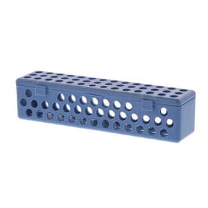Zirc Steri-Container Standard Blue, 8-1/8" x 1-7/8" x 1-7/8", Holds 10-14 Instruments, 1/Pk, 50Z900B thumbnail 8