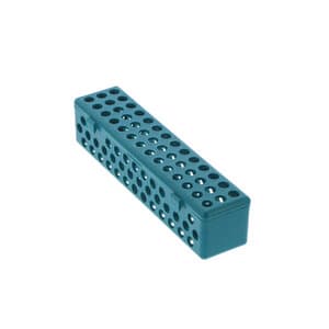 Zirc Steri-Container Standard, Teal, 8-1/8" x 1-7/8" x 1-7/8", Holds 10-14 Instruments, 1/Pk, 50Z900J thumbnail 7
