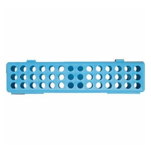 Zirc Steri-Container Standard, Neon Blue, 8-1/8" x 1-7/8" x 1-7/8", Holds 10-14 Instruments, 1/Pk, 50Z900N thumbnail 7