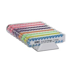 E-Z ID Instrument Rings System, Large, Vibrant Assorted, 1/4" Rings, 200/Pk, 70Z210 thumbnail 7