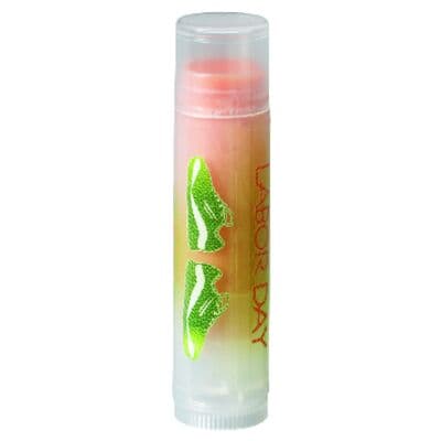 Personalized Clear Tube Colorful Lip Balm, 0.15 oz, 2-5/8" H x 5/8" Dia, 250/Pkg thumbnail 2