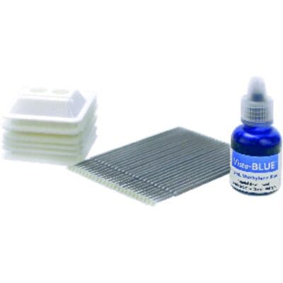 Vista-Blue Methylene Blue Fracture Detection Kit, 10 mL Bottle with 24 Micro-Applicator Brushes and 6 Mixing Wells, 1 Kit (503429) thumbnail 5