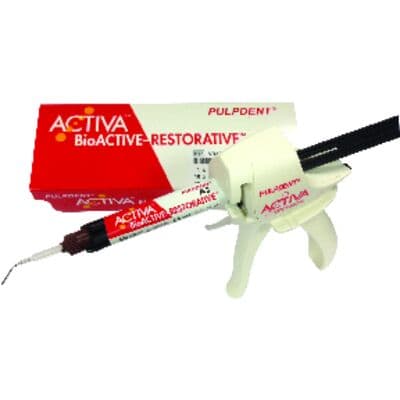 Activa BioACTIVE-RESTORATIVE Starter Kit, Shade A3, 5 mL/8 g Syringe, with ACTIVA-SPENSER and 20 Mixing Tips, VRA3 thumbnail 18