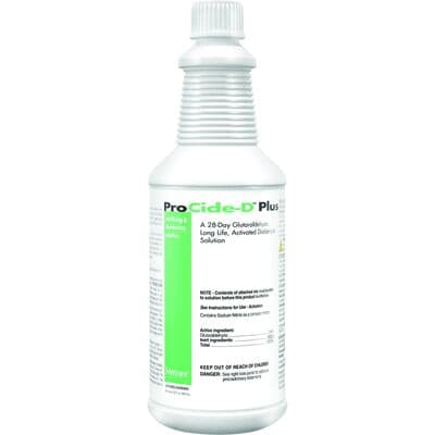 ProCide-D Plus 3.4% Glutaraldehyde High-Level Disinfectant & Sterilant, 1 Quart Bottle with Activator, 10-3265 thumbnail 4