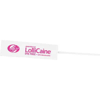 LolliCaine® Bubble Gum Topical Benzocaine Gel, 20%, Single-Use LolliPack® with Swab Applicator, 0.3 mL, 120/Pack, 360088 thumbnail 15