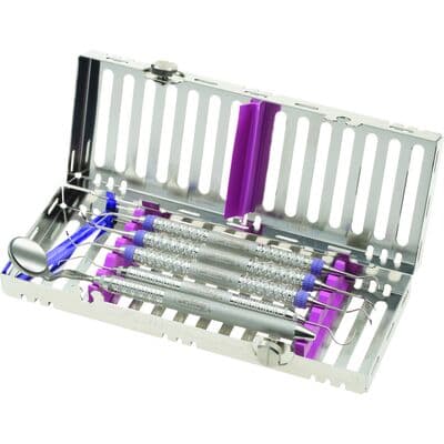Hu-Friedy IMS Signature Series Replacement Rails, 5-Instrument, Lavender (Purple) thumbnail 3