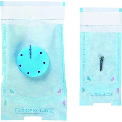 Plasdent Dual Indicator Sterilization Pouches, Self-Seal, 2.25" x 4", For Burs, 200/Pkg thumbnail 2