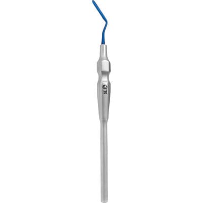TBS Dental Serrated Periotome, Angled, Flexible, Single End, Titanium Tip, 1/Pkg - Serrated Periotome – Angled, Flexible, Single End - Serrated Periotome – Angled, Flexible, Single End - Image 1