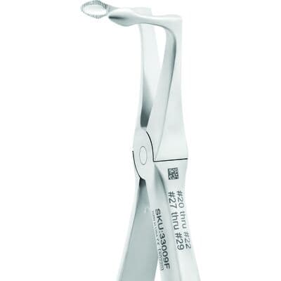 FRINGS Extracting Forceps #45, Lower Bicuspids & Roots, Serrated Cupped Beak, Stainless Steel, 1/Pkg - FRINGS Extracting Forceps – # 45, Lower Bicuspids & Roots - FRINGS Extracting Forceps – # 45, Lower Bicuspids & Roots - Image 1