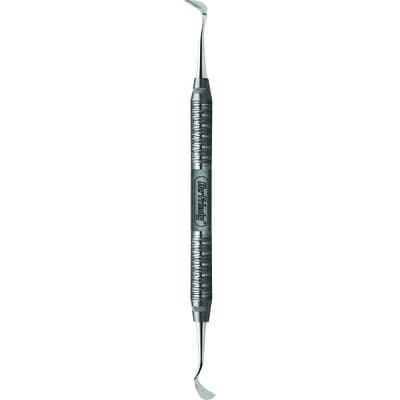 Hu-Friedy 3/4 Buck Periodontal Knife, Double End, #6 Satin Steel Handle, KB3/46 thumbnail 4