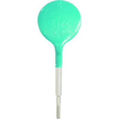 Zirc Crystal HD® #4 Teal Resin Mouth Mirror Screw-On Heads (Cone Socket), 12/Pack, 50Z371J thumbnail 6