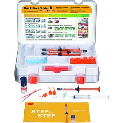 3M™ RelyX™ Universal Resin Cement Introductory Kit, Shades TR, A1, A3O, WO, 4 x 3.4g Syringes, 56968 thumbnail 23