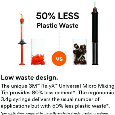 3M™ RelyX™ Universal Resin Cement Introductory Kit, Shades TR, A1, A3O, WO, 4 x 3.4g Syringes, 56968 thumbnail 30