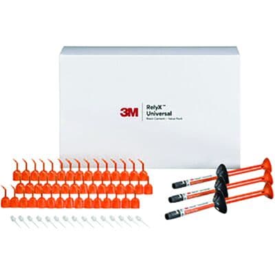 3M™ RelyX™ Universal Resin Cement, Translucent Shade, Value Pack (3 x 3.4g Syringes, 45 Micro Mixing Tips, 15 Elongation Tips), 56977 thumbnail 36