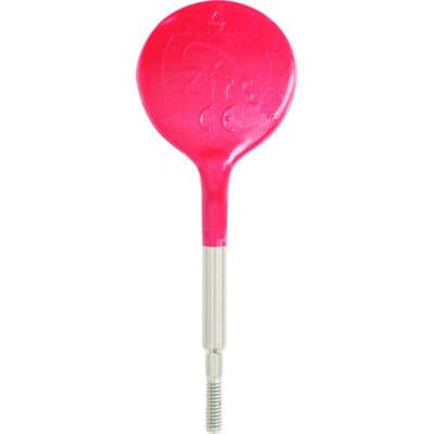 Zirc Crystal HD® #4 Red Resin Mouth Mirror Screw-On Heads, Cone Socket, 12/Pack, 50Z371-M thumbnail 6