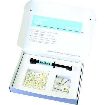 DiaShine Lucida Composite Gloss System Kit, Right Angle, 5 Mandrels, 70 Felt Stars, 2g Polish, 01KEZKNNNZDSW3CZ0FKNFEJMKS - Lucida Composite Gloss - Image 1