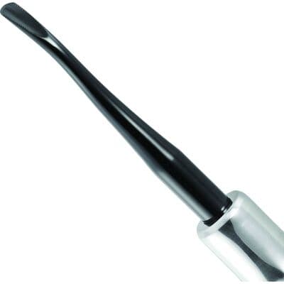 TBS Dental Surgical Elevator #77R, Back Action, Serrated, Titanium Nitride-Coated Tip, BTG Handle, Single End, 1/Pkg, 828844 thumbnail 2