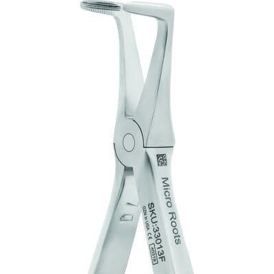 FRINGS Extracting Forceps – Ganz Modified #90, Micro Roots, Serrated, Stainless Steel, 1/Pkg - FRINGS Extracting Forceps – Ganz Modified # 90, Micro Roots - FRINGS Extracting Forceps – Ganz Modified # 90, Micro Roots - Image 1