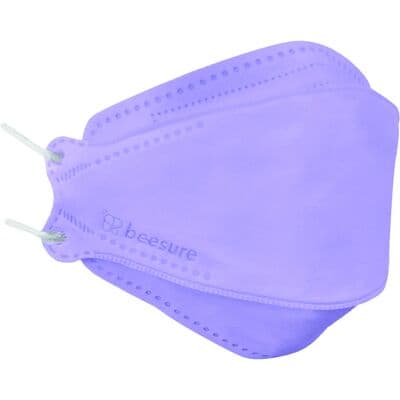 BeeSure Radiant Procedure Face Mask, ASTM Level 3, Violet, 40/Box, BE2630 thumbnail 11