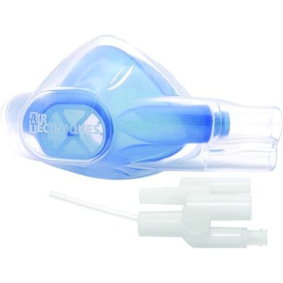Air Techniques FlowStar Double Nasal Hood, Adult, Single Use, Blueberry Dance Scent, Latex Free, 12/Box thumbnail 3