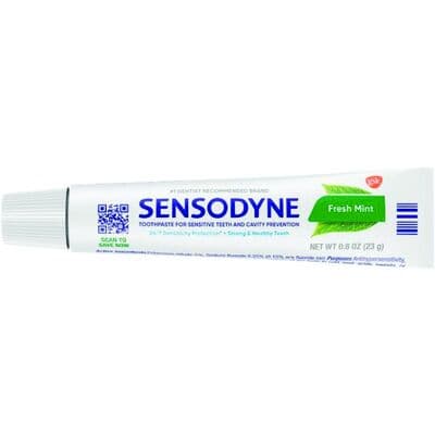 Sensodyne Fresh Mint Toothpaste, 0.8 oz Tube, 50/Case, 60000000135856 thumbnail 4