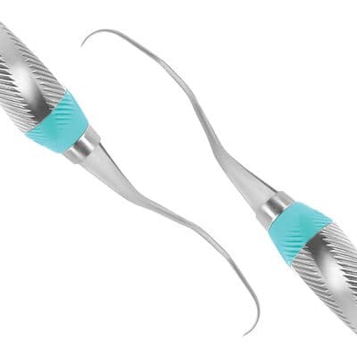 TBS Dental Explorer 11/12D, Double-Ended Sickle Explorer, Twist Handle, Latex-Free, 1/Pkg - Explorer 11/12D, TWIST Handle - Explorer 11/12D, TWIST Handle - Image 1