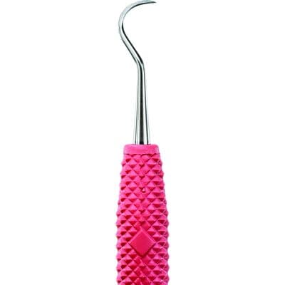 PDT Montana Jack Sickle Scaler, Pink, Double-Ended, Rigid, R138BCR thumbnail 4