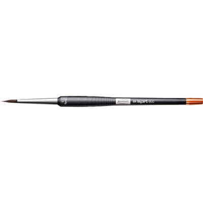 Renfert lay:art evo Synthetic Ceramist Brush, Flame Shape, Size 4, Standard Handle, 1/Pkg thumbnail 3