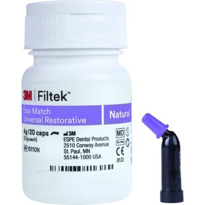 3M Filtek Easy Match Universal Restorative Capsules, Natural, 0.2g, 20/Pk, 6110N thumbnail 13