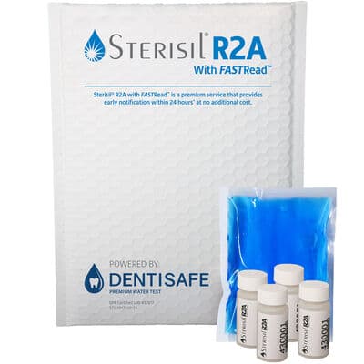 Sterisil R2A with FASTRead Mail-In Waterline Test Kit, 6 Vials, SDENT-R2A-6 thumbnail 9