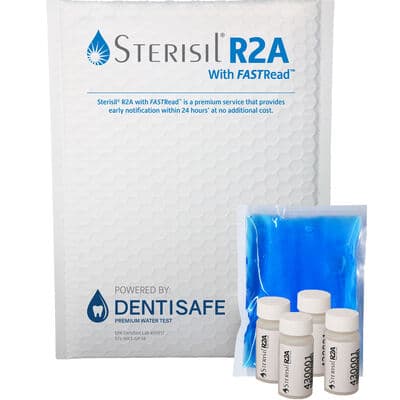 Sterisil R2A with FASTRead Mail-In Waterline Test Kit, 8 Vials, SDENT-R2A-8 thumbnail 7