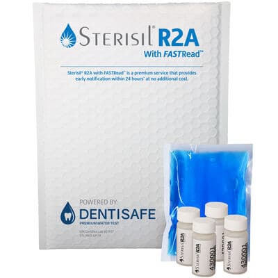 Sterisil R2A with FASTRead Mail-In Waterline Test Kit, 12 Vials, SDENT-R2A-12 thumbnail 7