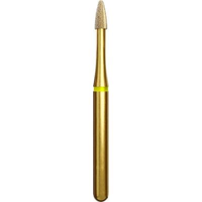 Coltene Alpen Multi-Use Multilayer Diamond Bur, FG, Extra Fine, Football/Bullet, #390-014, 1.4 mm Head Diameter, 3 mm Head Length, 5/Pkg thumbnail 7