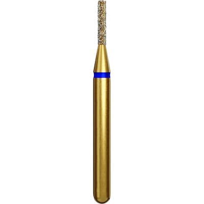 Alpen Multi-Use Diamond FG #835 Flat End Cylinder, Medium Grit, Blue Ring, 1.0mm Diameter x 4.0mm Length, Pack of 5, G835-314-010-04.0 thumbnail 14