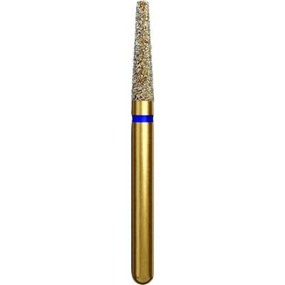 Coltene Alpen Multi-Use Multilayer Diamond Bur, FG, Medium Grit, Flat End Taper, #846-018, 1.8 mm Head Diameter, 7 mm Head Length, 5/Pkg thumbnail 6