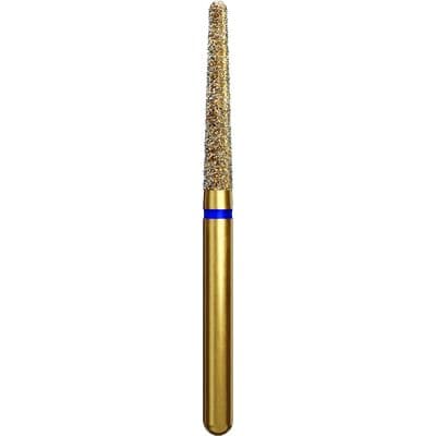 Coltene Alpen Multi-Use Multilayer Diamond Bur, FG, Medium Grit, Round End Taper, #850-018, 1.8 mm Head Diameter, 10 mm Head Length, 5/Pkg thumbnail 11