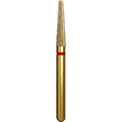 Coltene Alpen Multi-Use Diamond Bur, Round End Taper, Fine (Red), FG, #856-018, 1.8mm Head Diameter, 8mm Head Length, Pack of 5 thumbnail 8