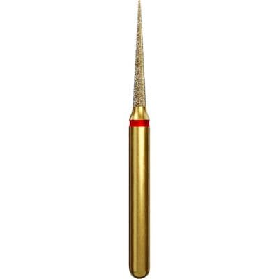 Coltene Alpen Multi-Use Multilayer Diamond Bur, FG, Fine, Flame/Needle, #858-012, 1.2 mm Head Diameter, 8 mm Head Length, 5/Pkg thumbnail 7