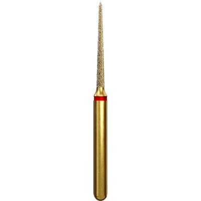 Coltene Alpen Multi-Use Multilayer Diamond Bur, FG, Fine, Flame/Needle, #859-010, 1 mm Head Diameter, 10 mm Head Length, 5/Pkg thumbnail 10