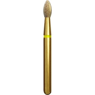 Coltene Alpen Multi-Use Multilayer Diamond Bur, FG, Extra Fine, Egg/Football, #379-018, 1.8 mm Head Diameter, 3.5 mm Head Length, 5/Pkg thumbnail 4