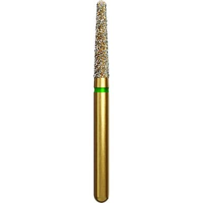 Coltene Alpen Multi-Use Diamond Bur, FG, Coarse, Round End Taper, #850-018, 1.8 mm Head Diameter, 8 mm Head Length, 5/Pack thumbnail 6