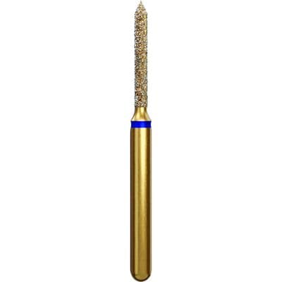 Coltene Alpen Multi-Use Multilayer Diamond Bur, FG, Medium, Beveled Cylinder, #885-012, 1.2 mm Head Diameter, 8 mm Head Length, 5/Pkg thumbnail 7