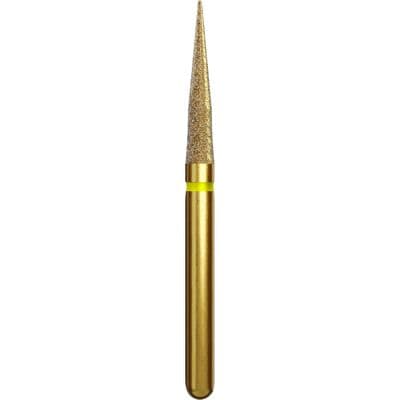 Coltene Alpen Multi-Use Multilayer Diamond Bur, FG, Extra Fine, Esthetic Finishing, ET6, 1.4 mm Head Diameter, 6 mm Head Length, 5/Pkg, #134-014 thumbnail 9