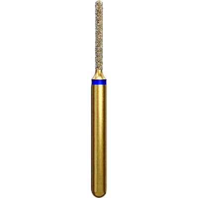 Coltene Alpen Multi-Use Multilayer Diamond Bur, FG, Medium Grit, Round End Cylinder, KS0-010, 5/Pack thumbnail 6