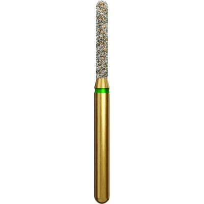 Coltene Alpen Multi-Use Multilayer Diamond Bur, FG, Coarse, Round End Cylinder, KS2-014 (847R), 1.4 mm Head Diameter, 8 mm Head Length, 5/Pkg thumbnail 6